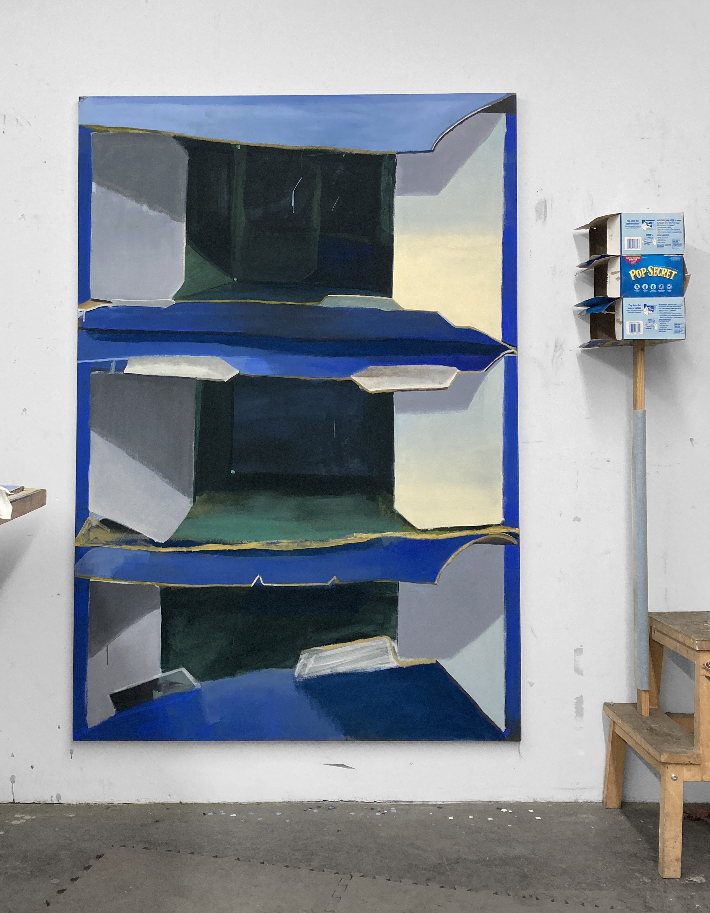 Works in progress at Gagalka's studio, September 2022